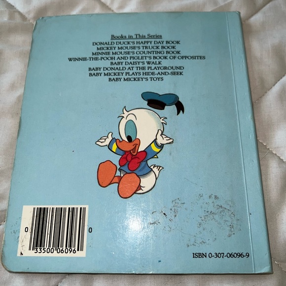 Disney Babies A Golden Book Baby Donald At The Playground - Picture 4 of 5